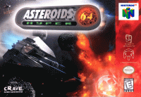 Asteroids Hyper 64 Nintendo 64 US box art